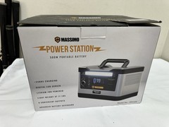 Massimo Power Station MPS500 NEW Solar Generator Camping/emergency Power
