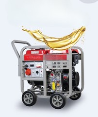 Three-Phase Portable Dual-Voltage Generator for Home and Construction Projects