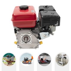 7.5 HP 212cc Pull Start Horizontal Gas Powered Engine Go Kart Gas Engine Motor