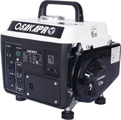 900W Portable Gas Powered Generator, Low Noise Outdoor Generator with 1.1 Gal Fu