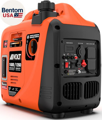 1600W Super Quiet Inverter Generator, Ultra Lightweight Gas Powered Portable Gen