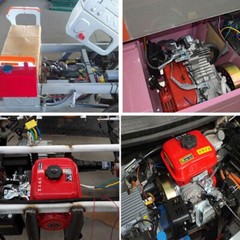 3KW Generator 48V-72V Electric Tricycle Car Sedan Gasoline Charging Generator