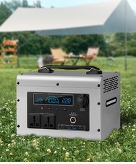 Portable Mobile Power Station Supply Bank Light Outdoor Camping Backup Battery