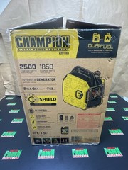 CHAMPION POWER EQUIPMENT DUAL FUEL INVERTER GENERATOR 2500 (R7A015366)