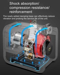 24V Diesel Generator Parking Air Conditioning Diesel Generator 24V DC Generator