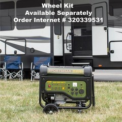 4000W Gas Portable Generator 3500W Running RV Outlet CO Sensor