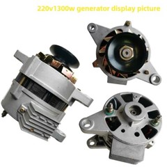 Permanent Magnet Brushless AC Small Generator with Stabilized Pure Copper Leads
