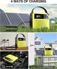 Geeneu P72 268W 270Wh Portable Power Station Generator for Camping Fishing