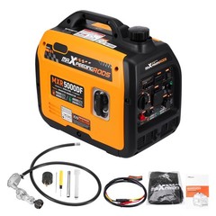 58dB Dual Fuel Inverter Generator – Pure Sine Wave Safe for Camera Phone