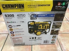 CHAMPION 5300 / 4250 Watt Portable Dual Fuel Generator Model# 201279 NEW