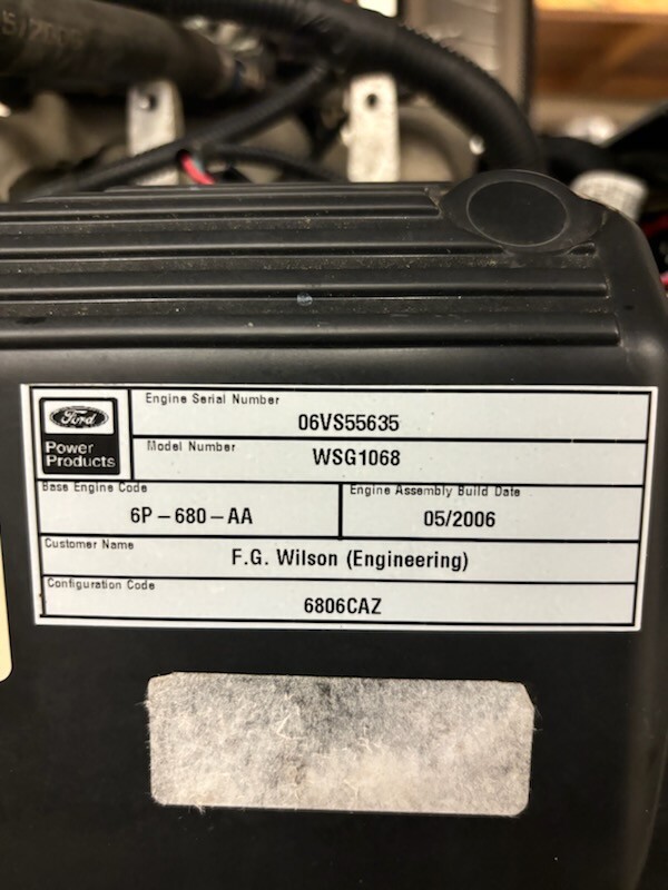 Olympian 75 KW CAT standby home generator