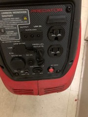 PREDATOR 1400 Watt Quite Inverter Generator (Only missing cover)