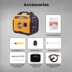 MXR3800 Gasoline Inverter Generator 3.8KW Portable 21kg for Camping RV