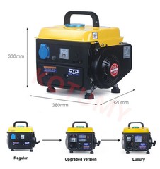 220V Small Generator, Micro Gasoline Generator, Mini Portable Handheld