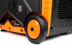 WEN 4,500-W Quiet Portable Dual Fuel Inverter Generator, Remote Start, CO Sensor