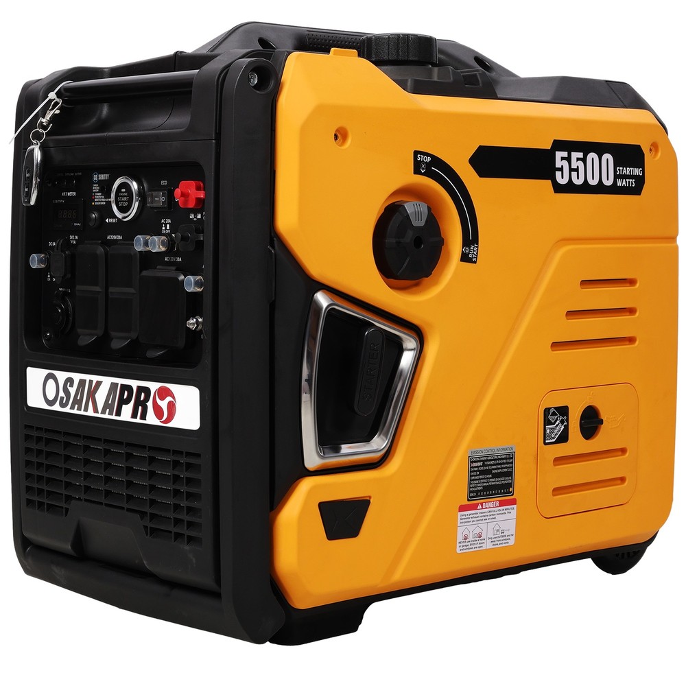 Inverter Generator 5.5KW Portable Electric Remote Start 224cc EPA