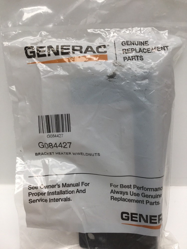 Generac 084427 G084427 Generator Block Heater Bracket W/ Weldnuts