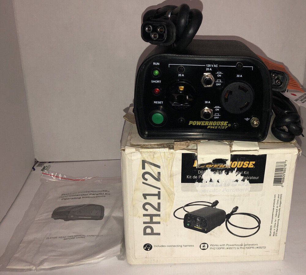 1 Ea Powerhouse Dual Generator Parallel Kit for Models PH2100PRI & PH2700PRI