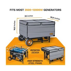 IGAN Generator Covers While Running, 100% Waterproof Generator Tent, Ultra He…