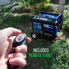 DuroMax XP15000HXT+ 15,000 Watt Electric Start Tri Fuel Portable Generator
