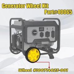 Generator Wheel Kit Compatible With Champion 2800-4750w W/ Folding Handle 40065