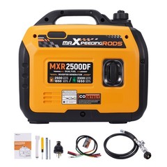 2500W Dual Fuel Inverter Generator with ECO Mode for Night Outdoor Parties