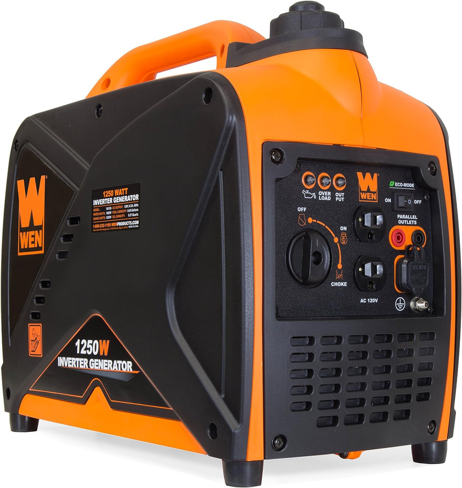 Super Quiet 1250W Portable Inverter Generator – CARB Compliant Power Source