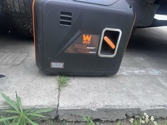 WEN 2500W Inverter Generator Portable Eco-Mode Orange Black Parallel Connection