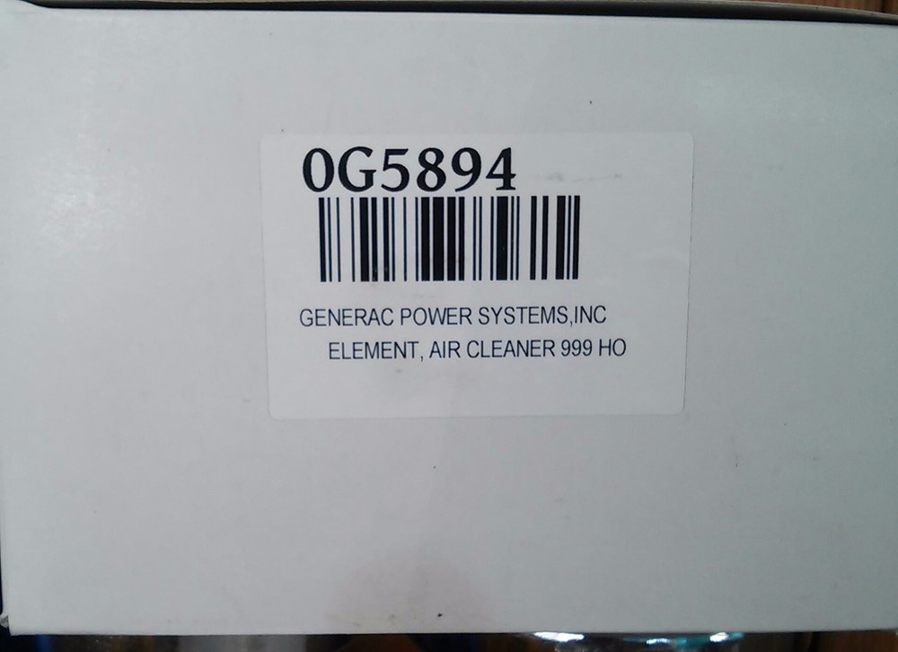 Generac 0G5894 Guardian Air Filter for 20kW (999cc) Engines