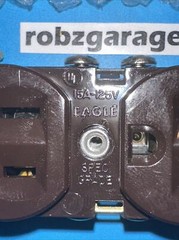 GENUINE HOMELITE DUPLEX RECEPTACLE 50991 EH2500 EH4000 EH4400 EH5500 HRL5000 -B5