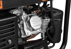 Dual Fuel 120V/240V Portable Generator with, 4750-Watt, CARB Compliant