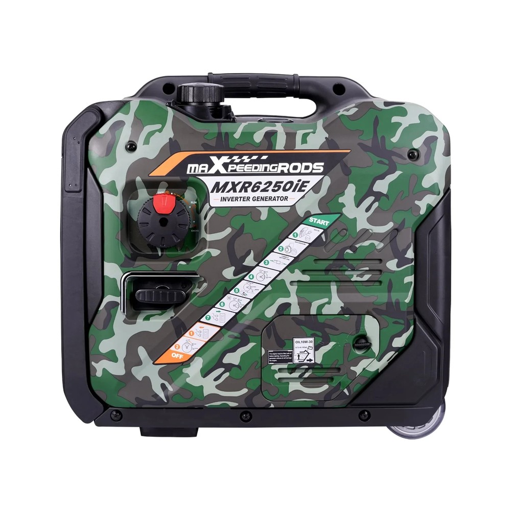 Portable 5500W Generator MXR Inverter Electric Start 120/240V RV Ready