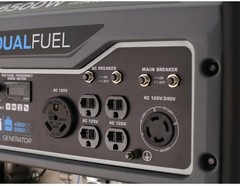 Pulsar G65BN dual fuel portable power generator