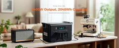 CTOLITY AP2000 2400W Portable Power Station 2048Wh LiFePO4 Solar Generator