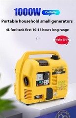 Gasoline Generator 220V Compact Home Fuel-Efficient Portable Outdoor Model
