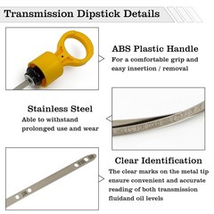 53034117AB Transmission Fluid Dipstick, Compatible with Dodge Ram 2500 3500 6.7L