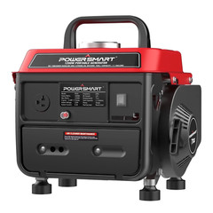 PowerSmart 1200W Gas Fuel Generator Portable for Camping Outdoor Low Noise NEW
