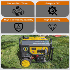 Generator Wheel Kit Compatible with Champion 2800 4750W with Folding Handle