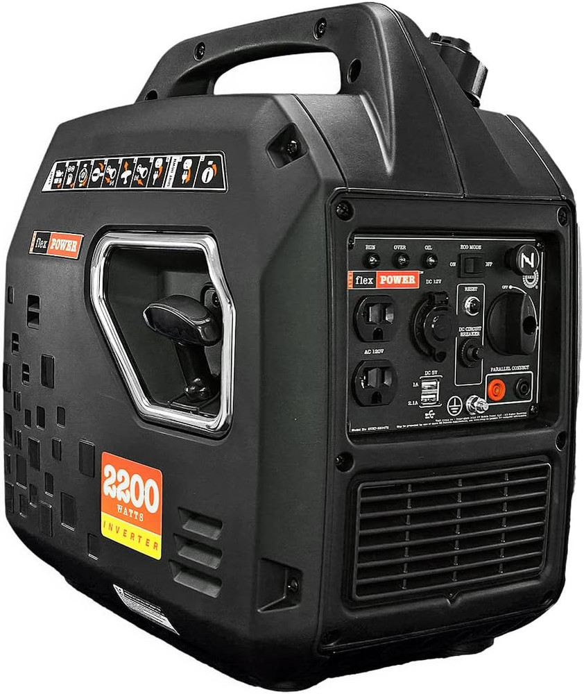 Flex Power® 2200I Silent Inverter Generator. 2200 Watt. Flex Power 2200I | Hand