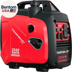 2500 Watt Portable Inverter Generator, 79.8Cc Gas Powered Engine with 5.5H Long