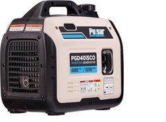 PGD40ISCO Ultra Light Quiet 4000W Portable Gas Inverter Generator, White