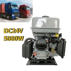 Parking Air Conditioner Automatic Start/stop Waterproof Gasoline Generator 24V-