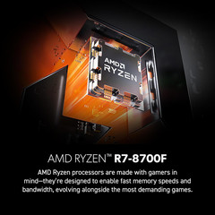 Msi Codex Z2 Gaming Desktop: AMD R7-8700F, Geforce RTX 5070, 32GB DDR5, 2TB M.2