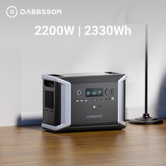 Power Station 4660Wh 4000W w/ Parallel Connector LFP Battery for Home Outdoor