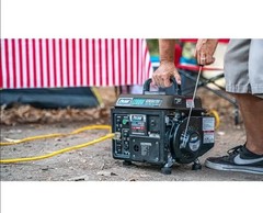 Pulsar Gas Powered Generator Portable 1200W Carrying Handle