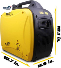 2300 Watt Portable Inverter Generator, Super Quiet Gas Generator for Home Use, E