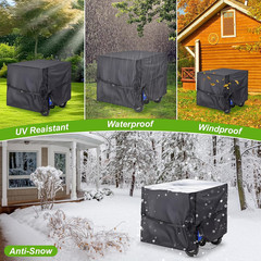 Waterproof Heavy Duty 900D Oxford Generator Cover 5500-15000 Watt