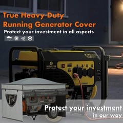 Outdoor Heavy-Duty Generator Tent with Pointed Roof – 100% Waterproof Protection