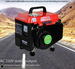 Portable Gasoline Generator for Home Use 1000W 220V Single-Phase Small