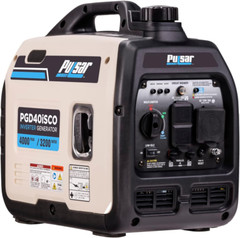 Pulsar 4,000-W Ultra-light Super Quiet Portable RV Ready Gas Inverter Generator